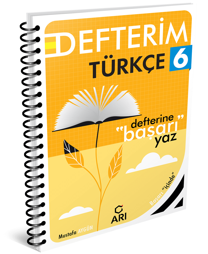 Arı Yayınları 6 Sınıf Türkçe Defteri Türkçemino 