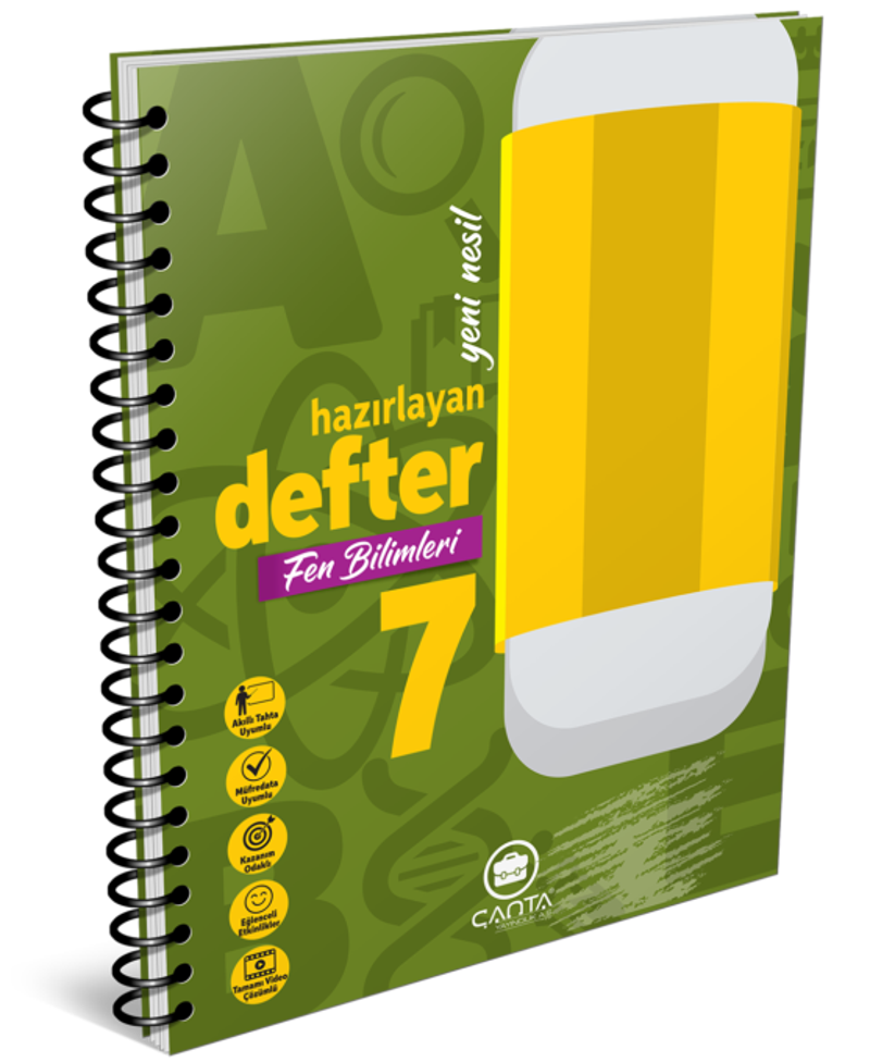 Çanta Yayınları 7 Sınıf Fen Bilimleri Hazırlayan Defter