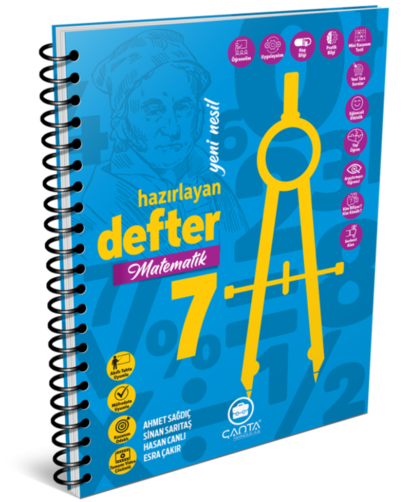 Çanta Yayınları 7 Sınıf Matematik Hazırlayan Defter