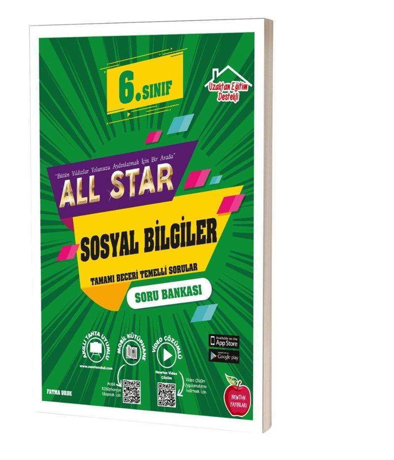 Newton Yayınları 6 Sınıf Sosyal Bilgiler All Star Soru Bankası