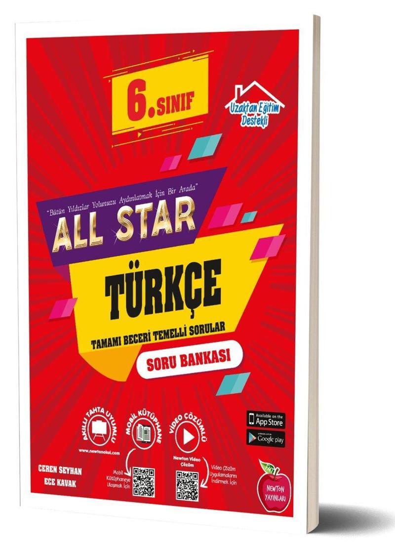 Newton Yayınları 6 Sınıf Türkçe All Star Soru Bankası