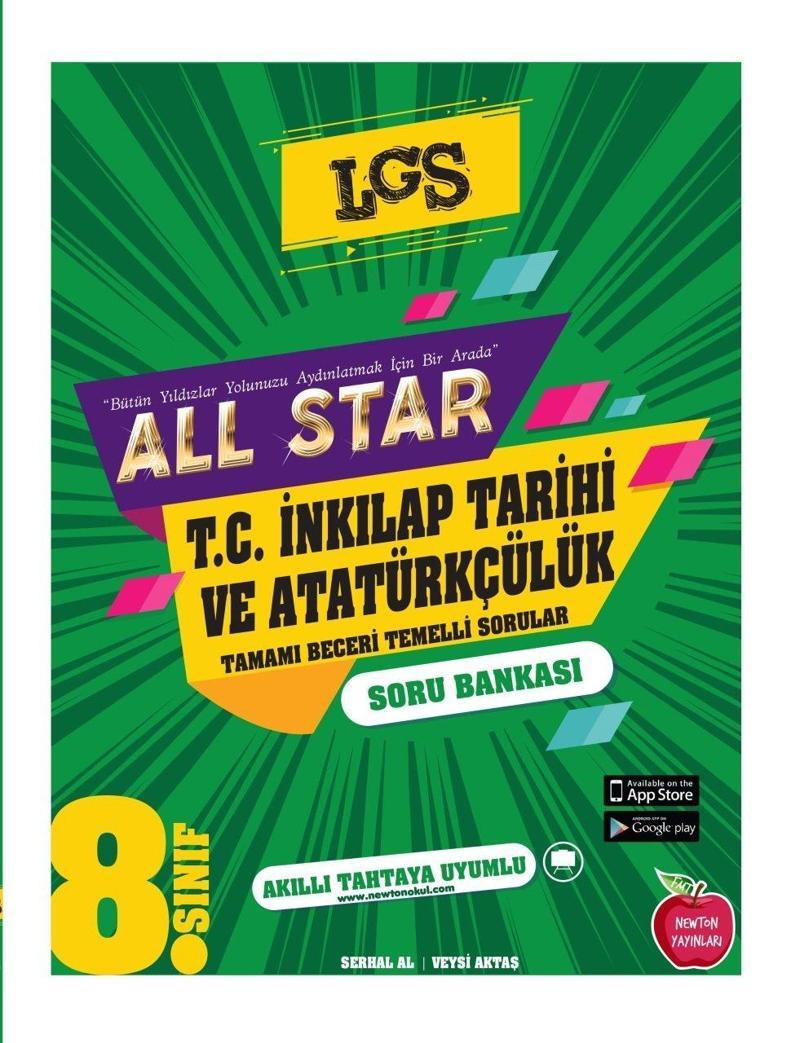 Newton Yayınları 8 Sınıf İnkılap Tarihi All Star Soru Bankası LGS