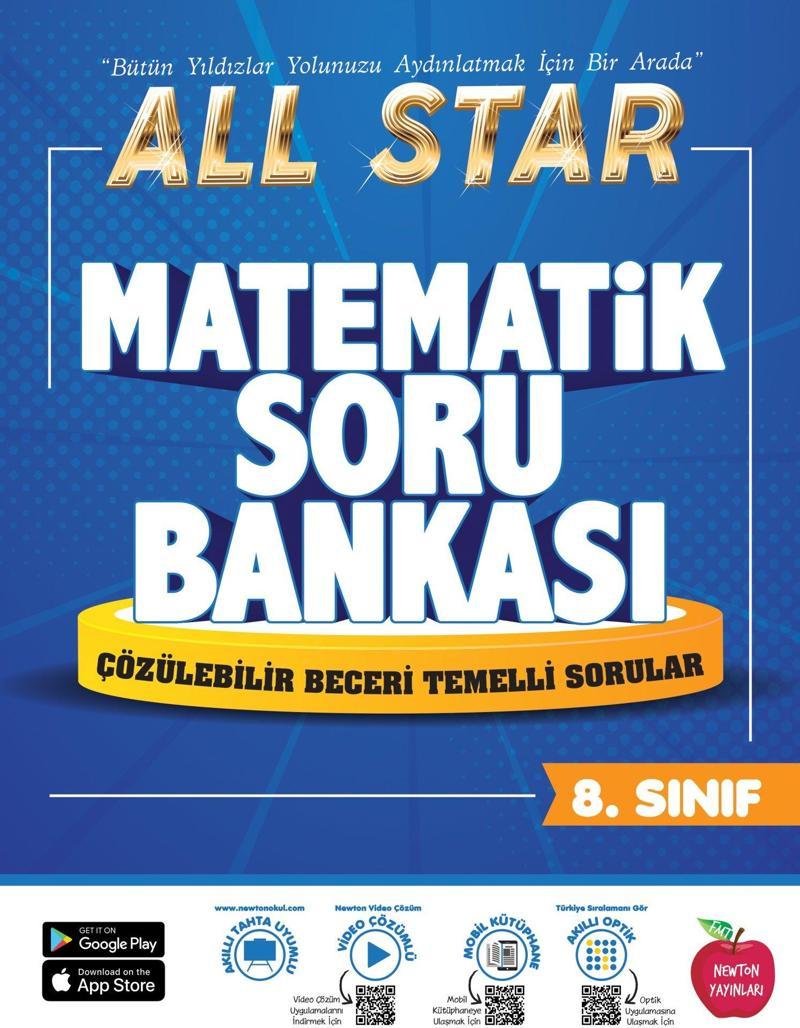 Newton Yayınları 8 Sınıf Matematik All Star Soru Bankası LGS