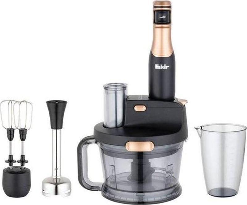 Speed Quadro Copper 1000 W Blender Seti Siyah