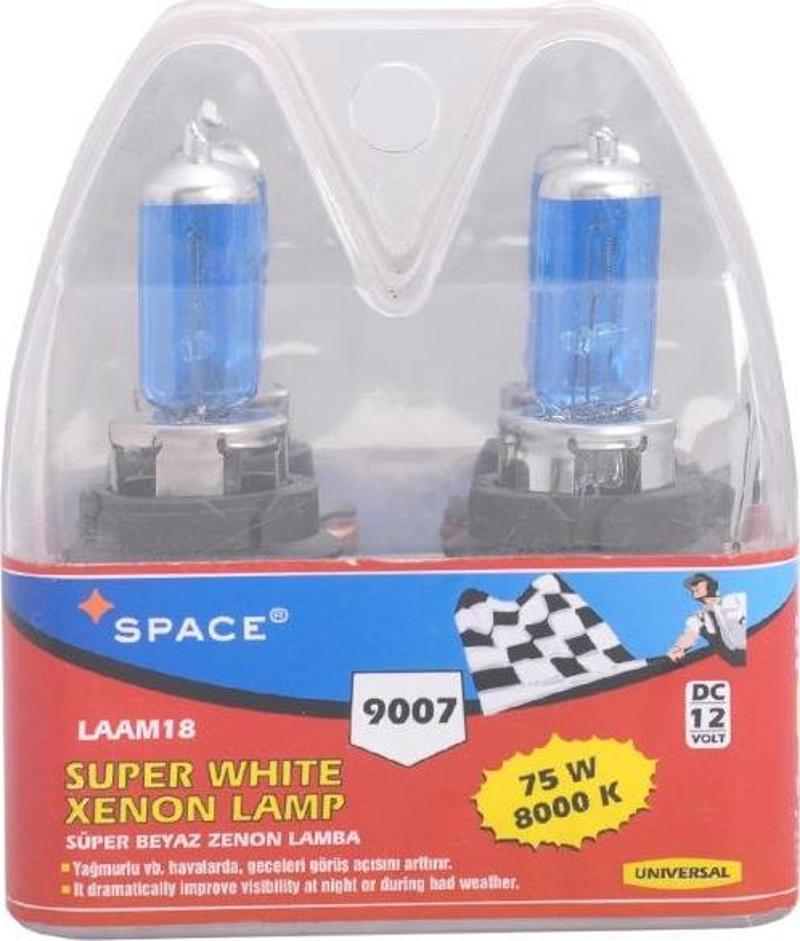 Süper White 9007 75W 12V Ampul / LAAM18