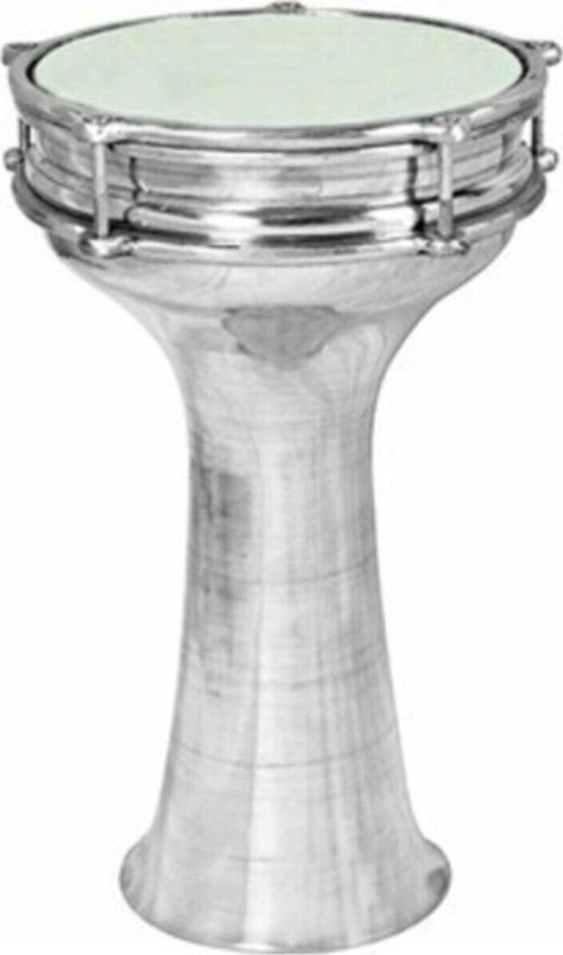 2 Numara Alüminyum Darbuka Yükseklik 32 Cm Çap 17 Cm