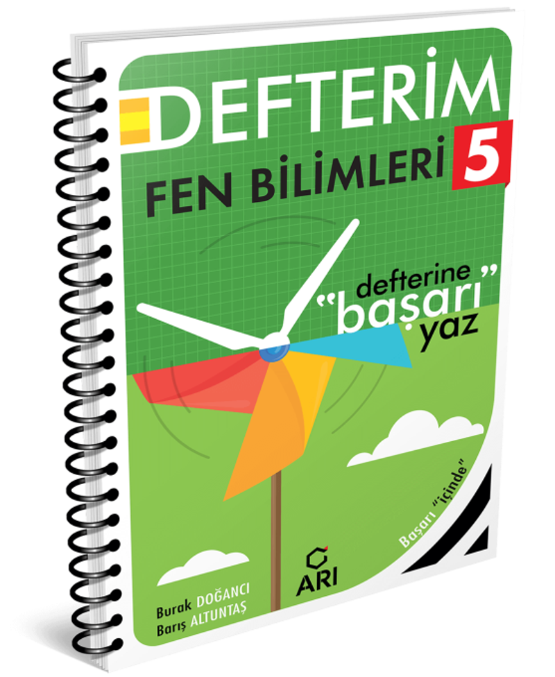 Arı Yayıncılık 5 Sınıf Fen Bilimleri Defterim