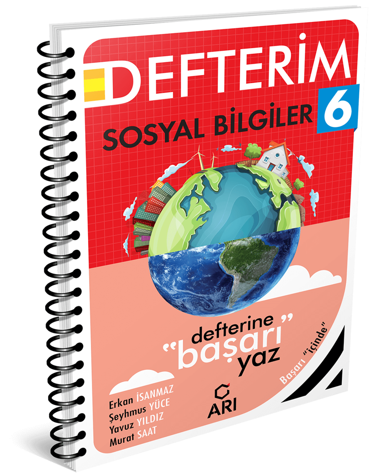 Arı Yayınları 6 Sınıf Sosyal Bilgiler Defteri Sosyolimo