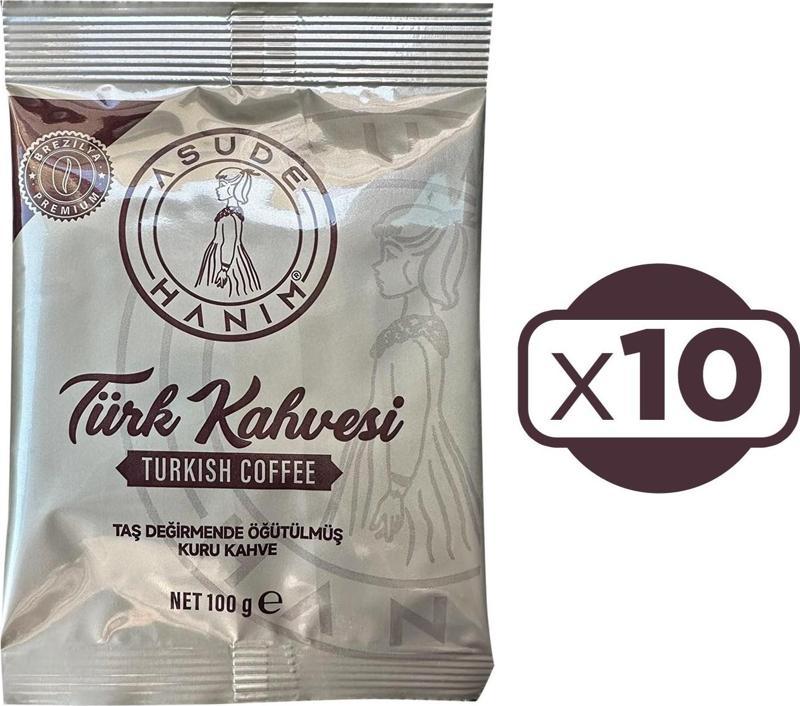 Hanım Türk Kahvesi 100 gr x 10 Adet