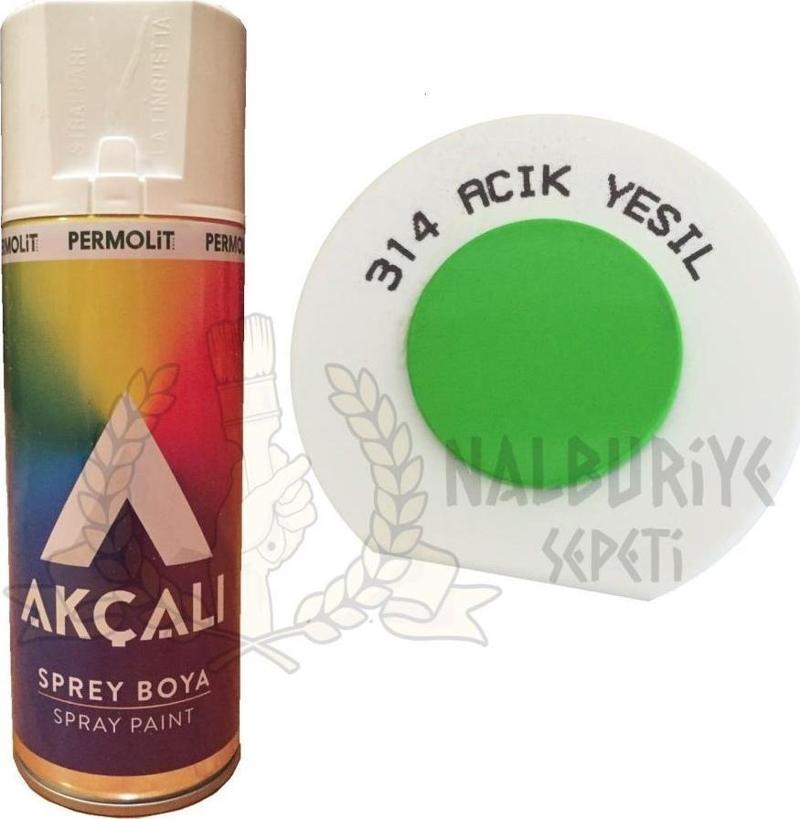 Akrilik Sprey Boya AÇIK YEŞİL 400 ml - 314