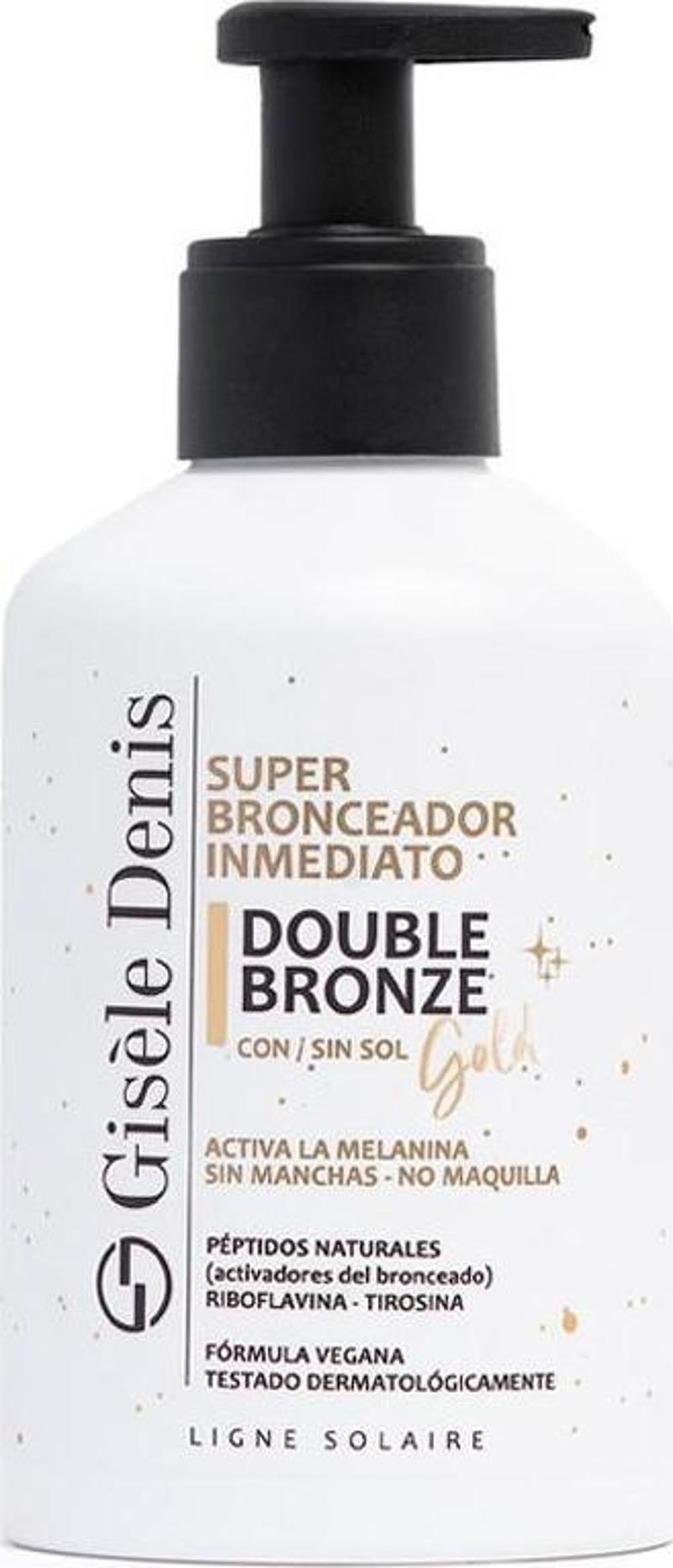 Double Bronze Altın Tonlu Işıltılı Bronzlaştırıcı 250 ml