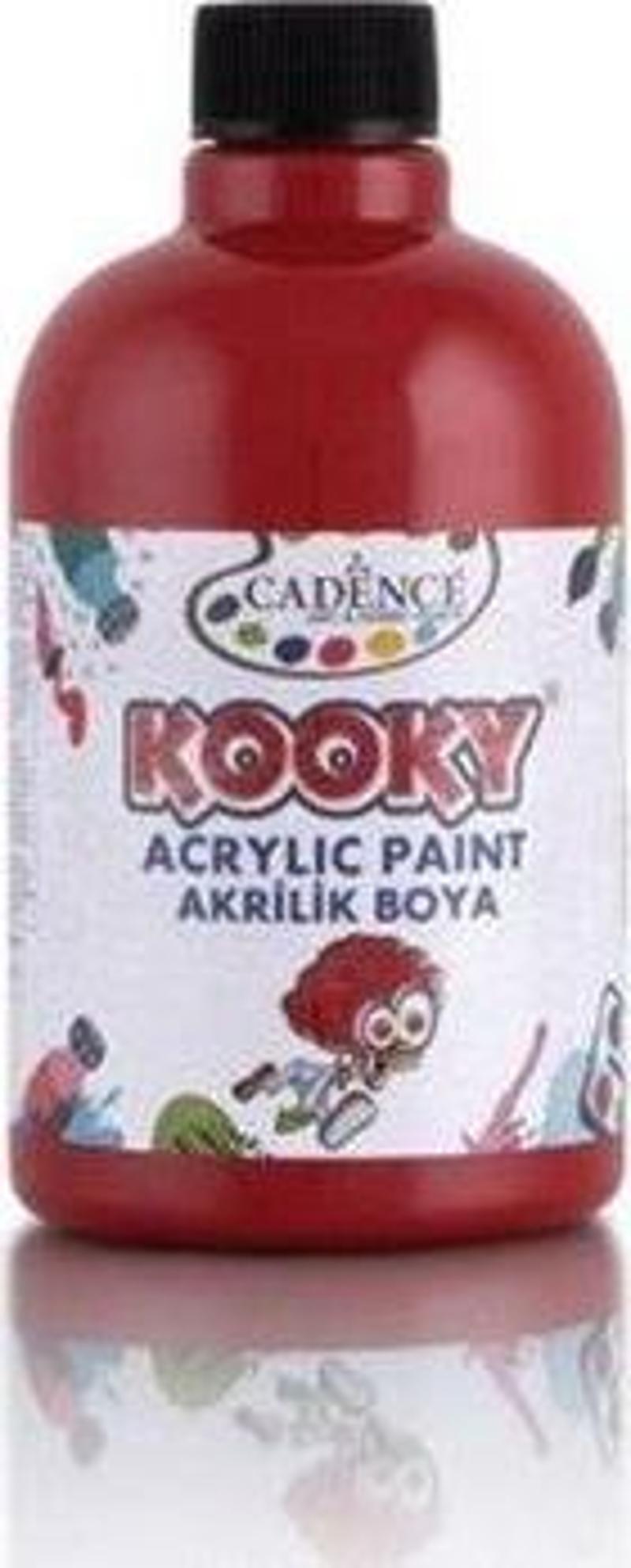 Akrilik Boya 500 ml Crimson Kırmızı