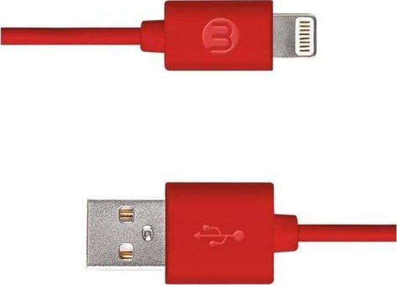 Kırmızı iPhone Şarj Kablosu