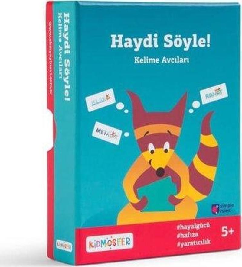 Haydi Söyle Kelime Avcıları Kart Oyunu