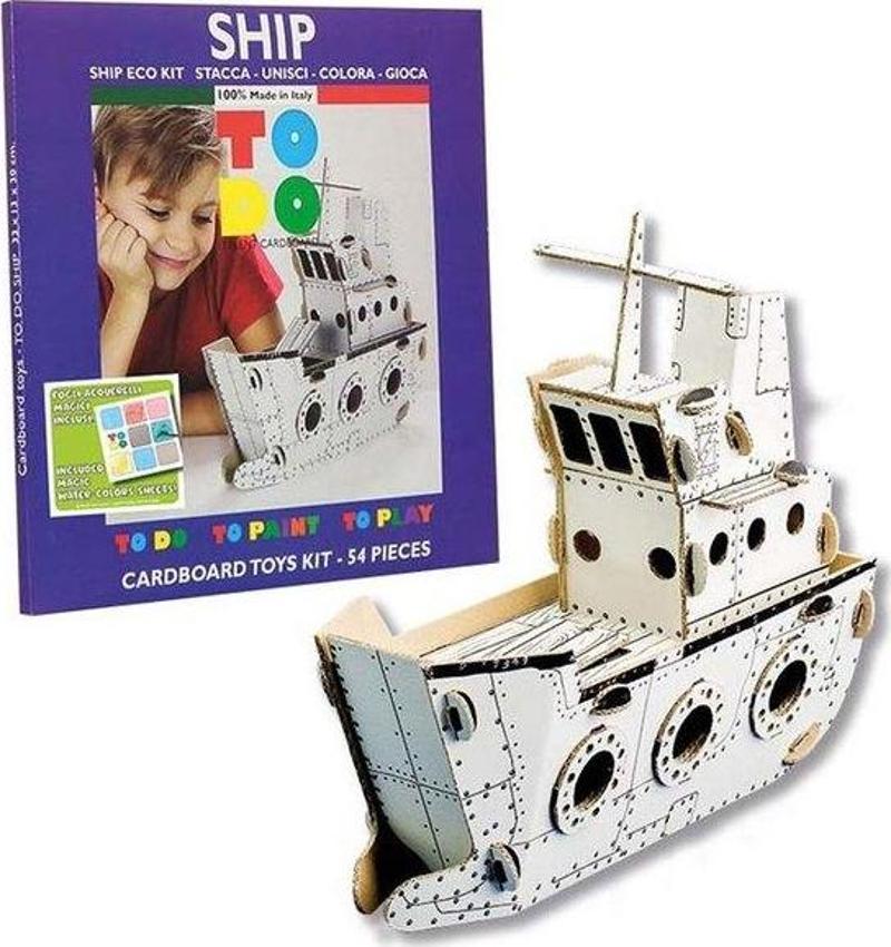 Ship 3D Boyanabilir Maket Sh6013