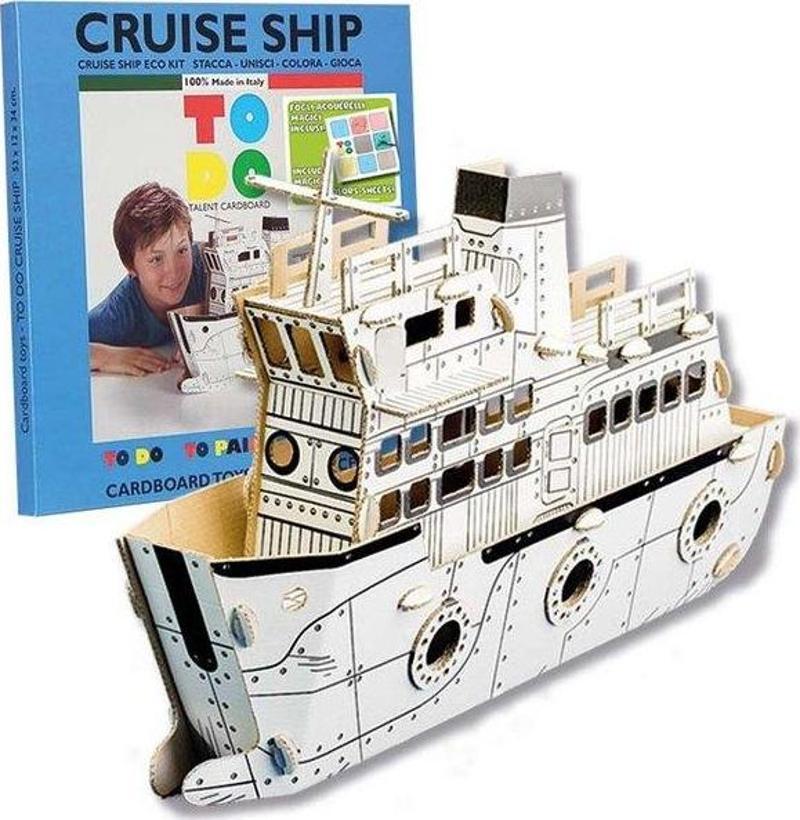 Cruise Ship 3D Boyanabilir Maket Cs6012