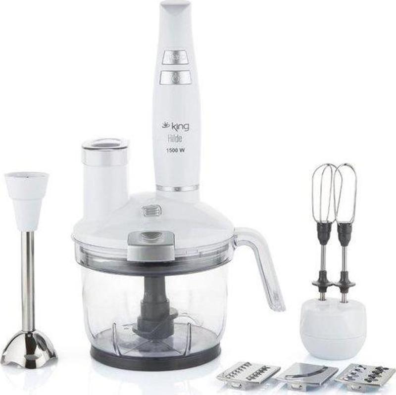 KKB976 Hilde 1500 W Blender Set Beyaz