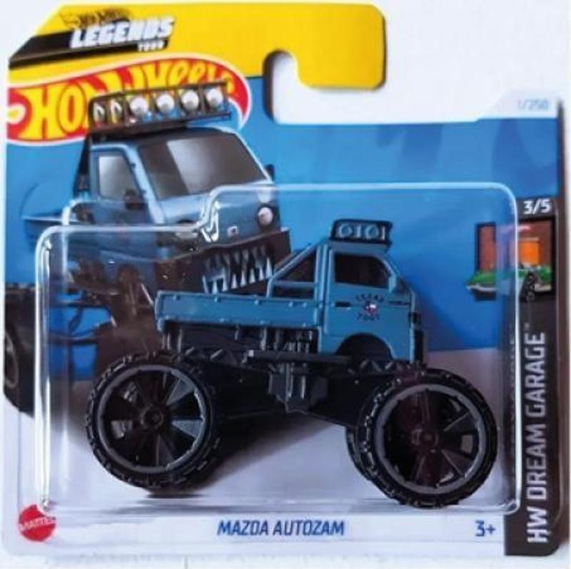 1/64 Ölçek Tekli Regular Arabalar HTC86 Hw Dream Garage / Mazda Autozam