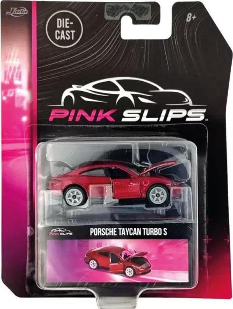 1/64 Ölçek Pink Slips Premium Araçlar - Porsche Taycan Turbo S