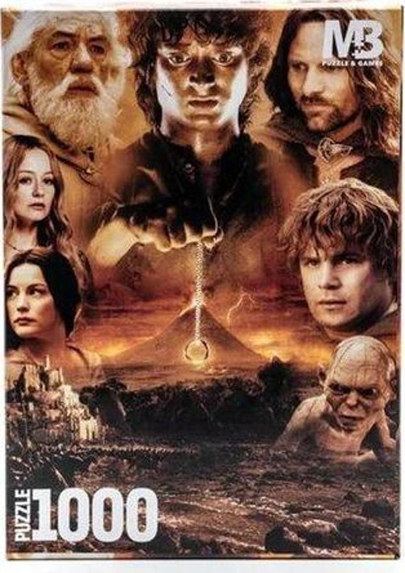 Mabbels The Lord of the Rings Fellowship of the Rings 1000 Parça Puzzle