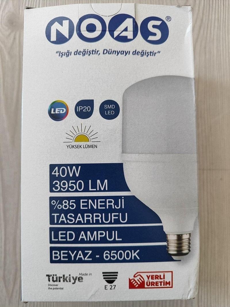 40w Torch Ampul Beyaz Işık 6500 K