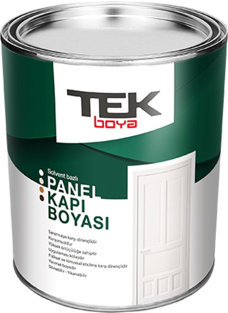 TEK PANEL KAPI BOYASI SOLVENT BAZLI 2,5L