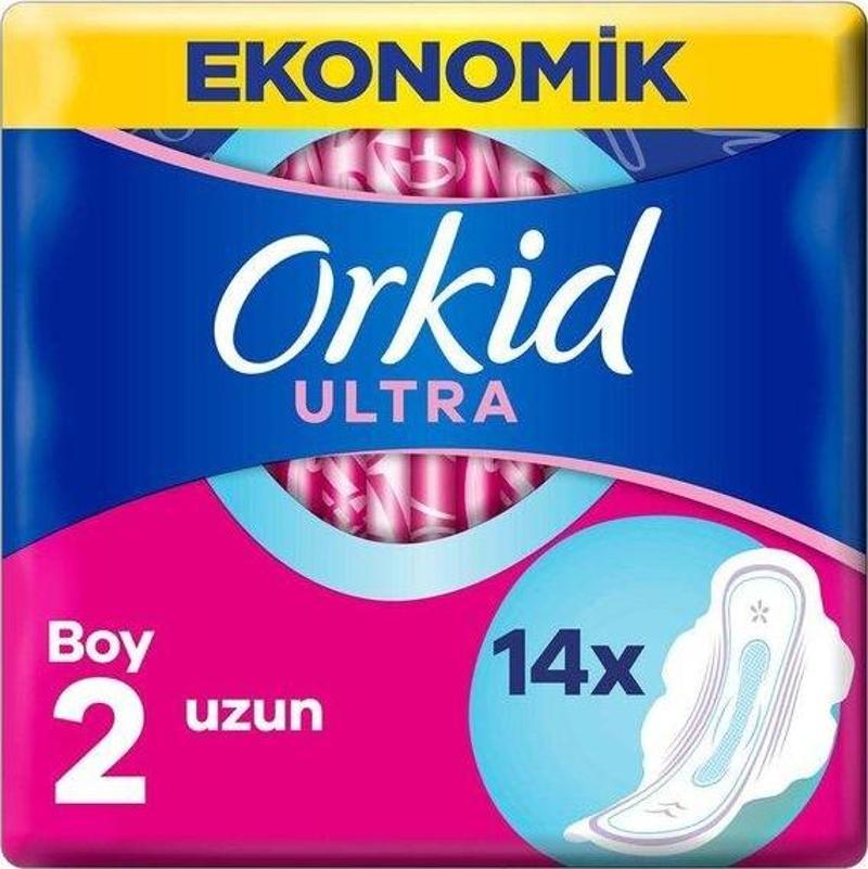 Ultra Extra Hijyenik Ped Uzun Ekonomik Paket 14 Ped