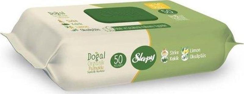 Doğal Organik Pamuklu Temizlik Havlusu 50 Yaprak