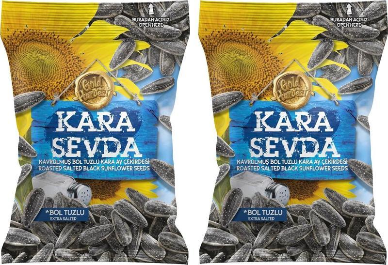 Kara Sevda Ay Çekirdeği 250 gr Bol Tuzlu 2 li