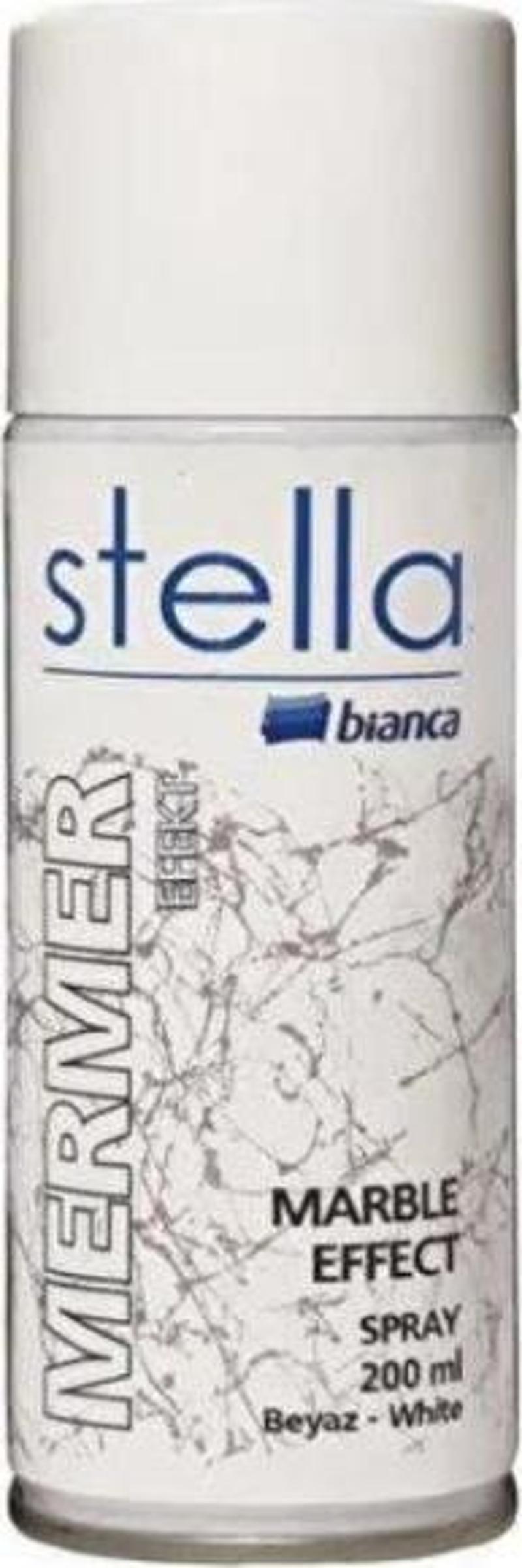 Stella Mermer Efekt Spreyi Beyaz 200ML