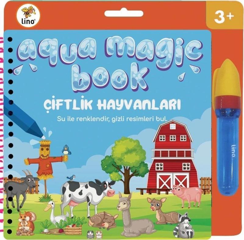 AQUA MAGİC BOOK .çiftlik (SİHİRLİ BOYAMA KİTABI)