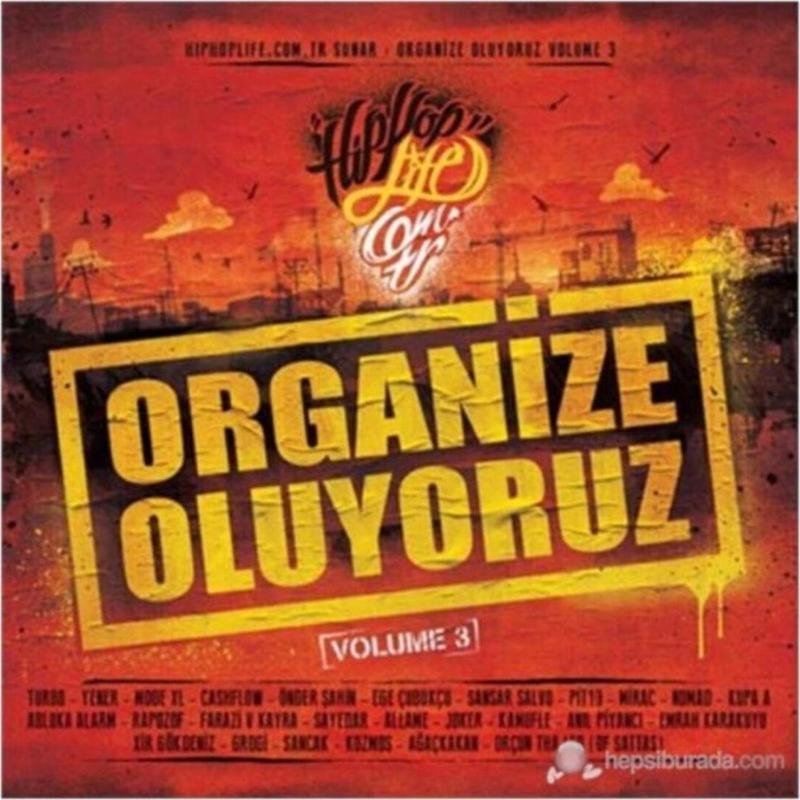 Cd - Various Artist - Organize Oluyoruz Volume 3