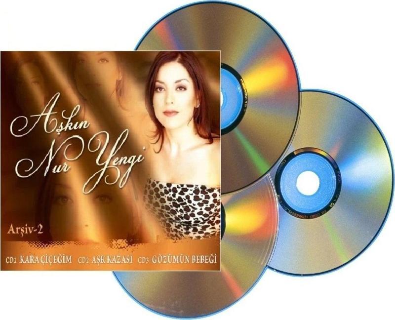 Aşkın Nur Yengi - Arşiv 2 - Kara Çiçeğim - Aşk Kazası - Gözümün Bebeği ( 3 Cd )