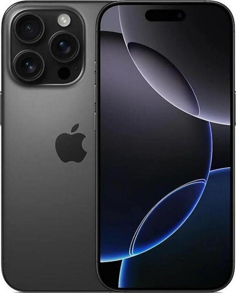 iPhone 16 Pro 1 TB Siyah Titanyum (Apple Türkiye Garantili)