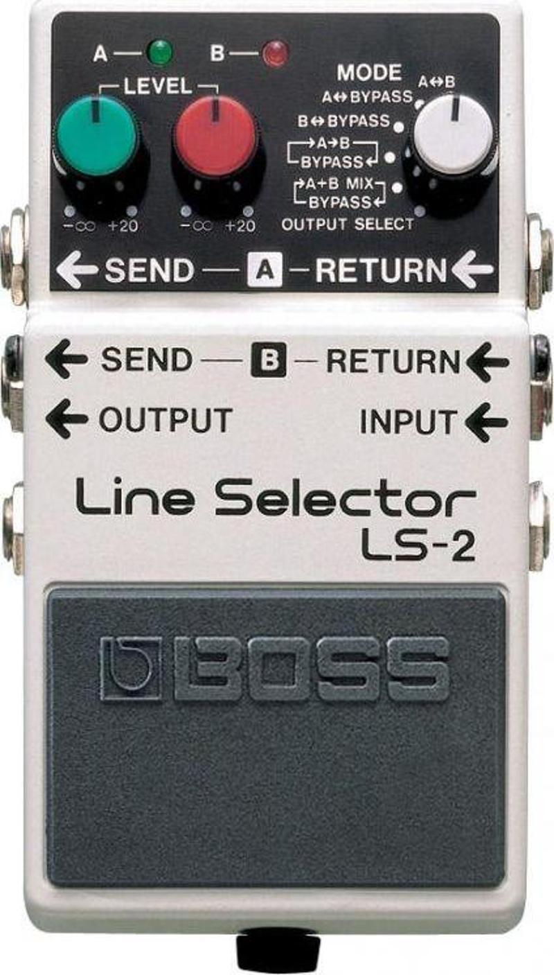 LS-2 Line Selector Compact Pedalı