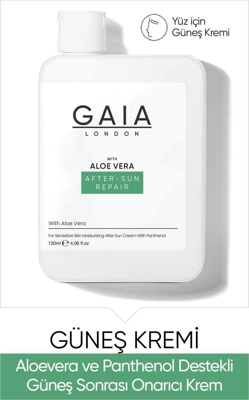 Güneş Sonrası Aloe Veralı, Kızarıklığa, Soyulmaya, Pul Pul Dökülmeye Karşı 100Ml Krem Jel