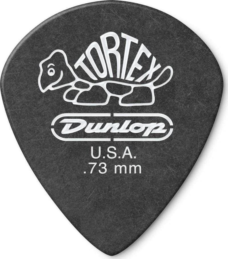 482P.73 Tortex Pitch Black Jazz III 12li Pena Seti (0.73mm)