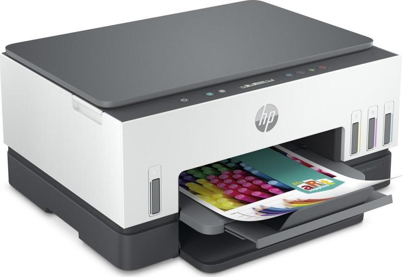 6Uu48A 670 Yazıcı - Tarayıcı - Fotokopi - Wifi - Airprint Tanklı Yazıcı Çok Fonksiyonlu