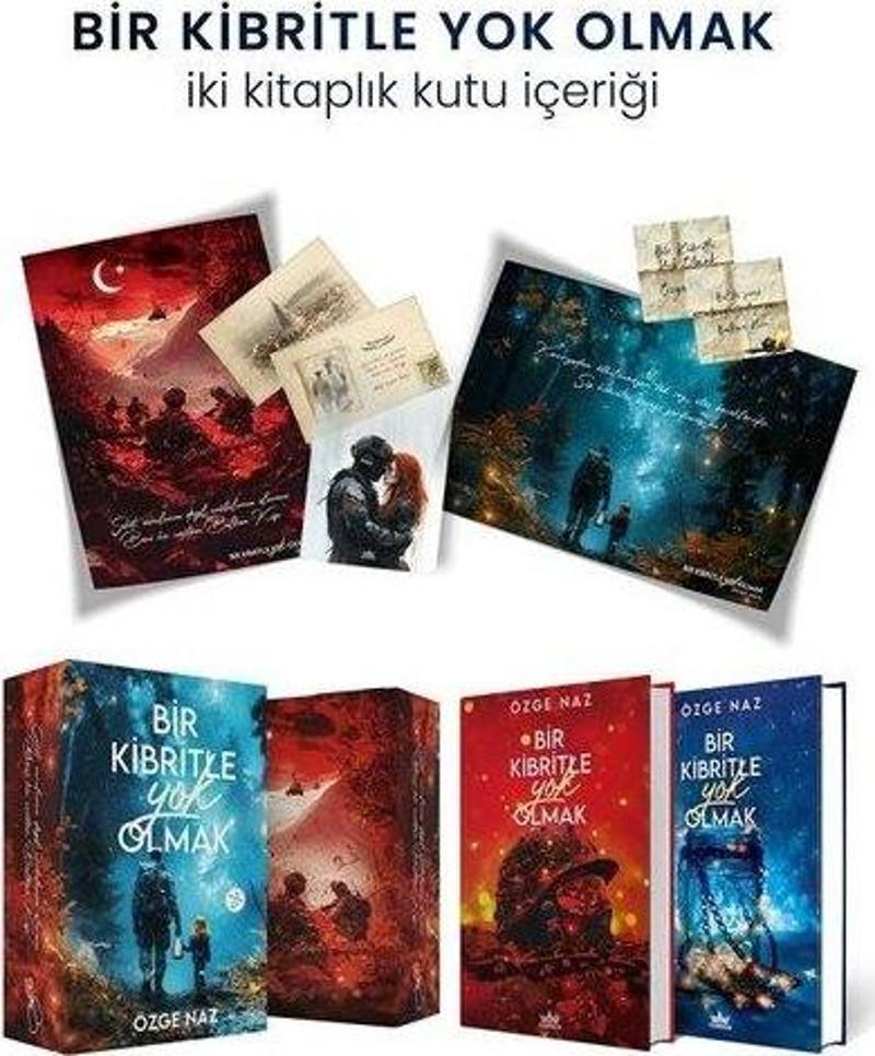 Bir Kibritle Yok Olmak Seti - 2 Kitap Takım - Hediyeli Özel Kutu