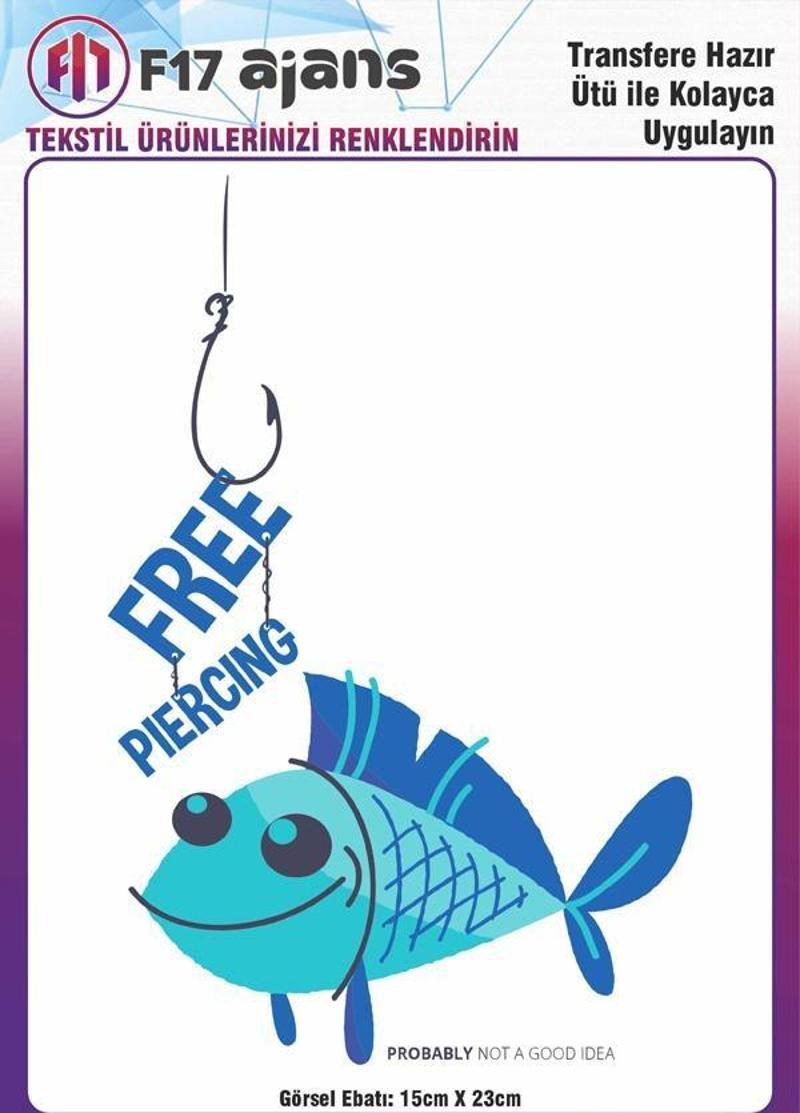 Ütü Ile Yapışan Tekstil Dtf Baskı Görseli Free Piercing