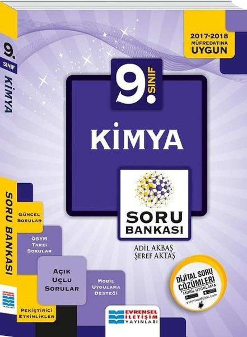 9.Sınıf Kimya Video Çözümlü Soru Bankası