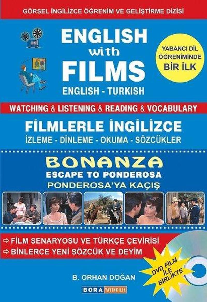 English with Films Bonanza-Escape to Panderosa-Dvd Film ile Birlikte