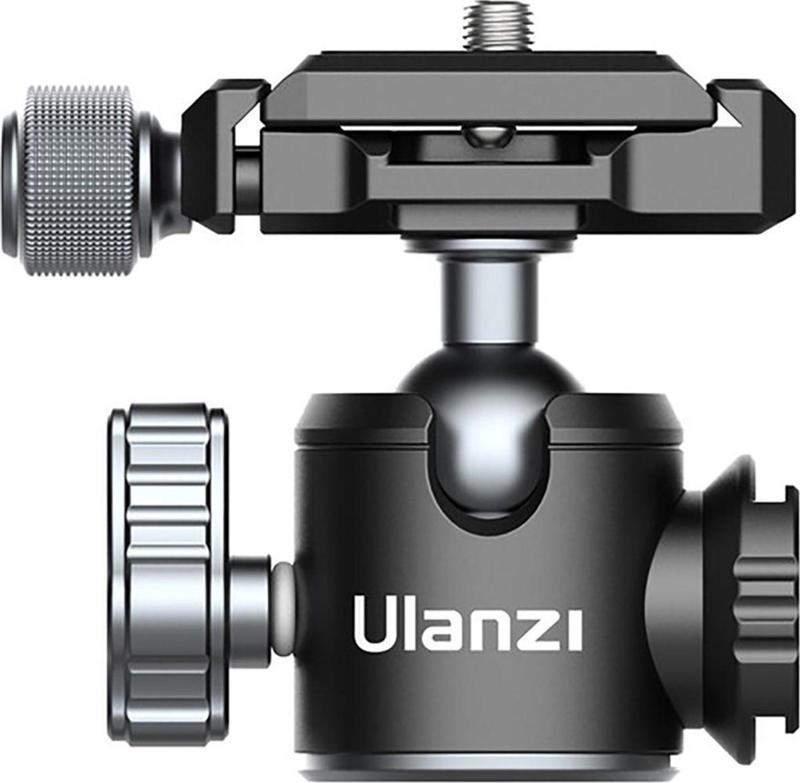 U-80L Arca Side Cold Shoe Ball Head Tripod Başlığı