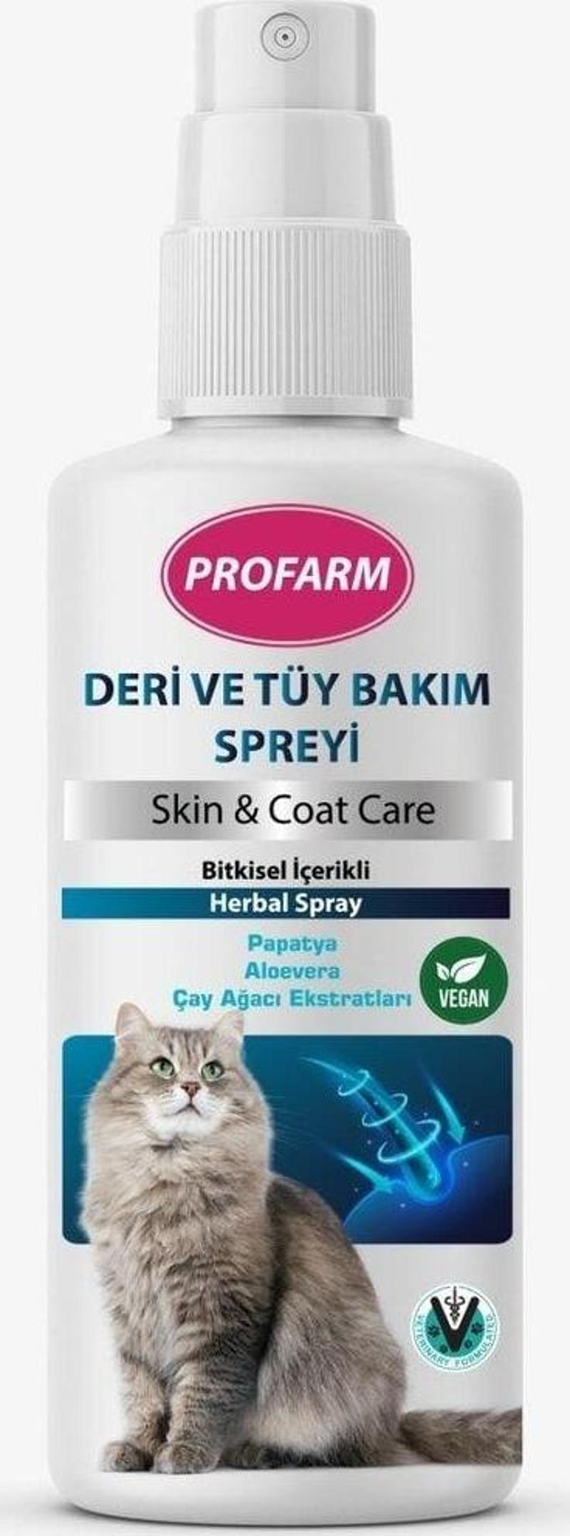 Kedi Deri Ve Tüy Bakım Spreyi 150Ml