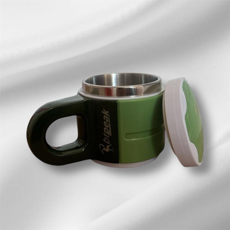 Galabria 350 ml Vakum Kapaklı Paslanmaz Çelik Mug, Bardak,Termos Sıcak/Soğuk