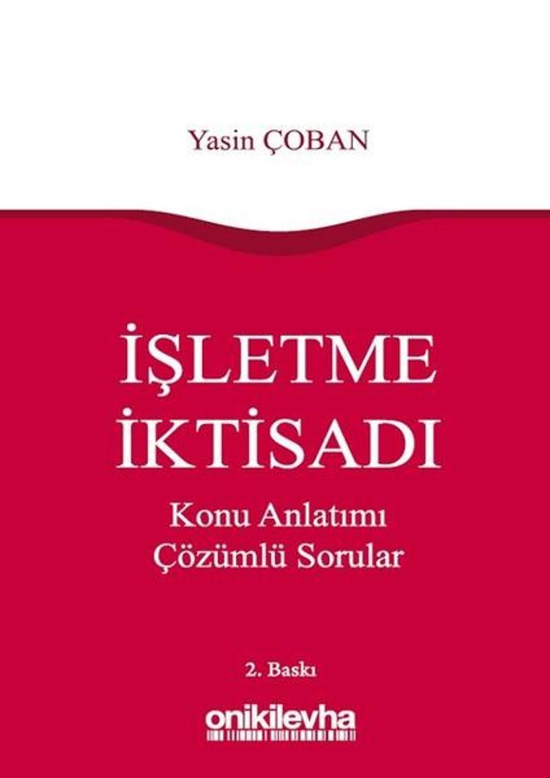 İşletme İktisadı