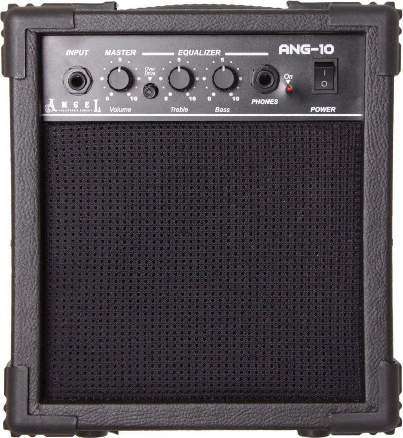 Ang-10-Bk Siyah 10 Watt Elektro Gitar Amfisi