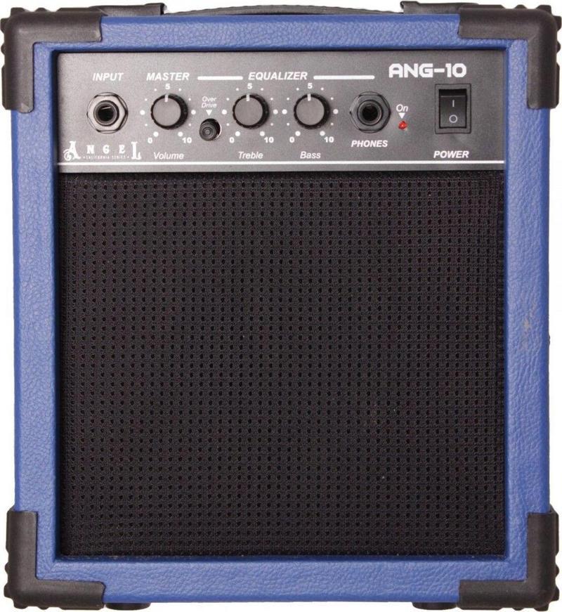 Ang-10-Blue Mavi 10 Watt Elektro Gitar Amfisi