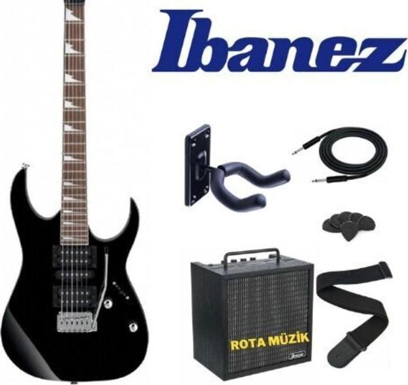 Grg170Dx-Bkn Gıo Rg Serisi Black Night Elektro Gitar Set