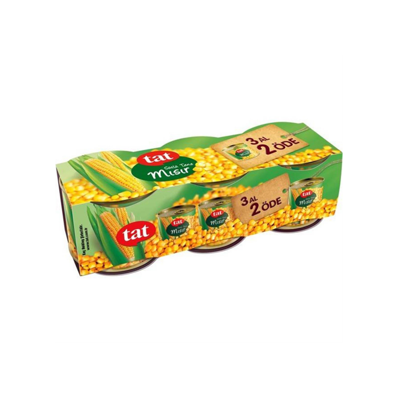 Mısır Konservesi 220 gr (3 lü )